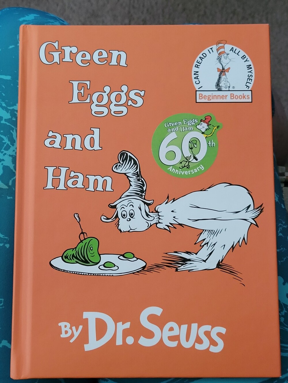 Dr Seuss Green Eggs And Ham 60th Anniversary Hardcover Book NEW